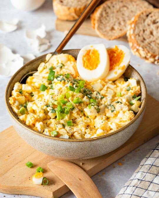 Egg Salad with Cottage Cheese.